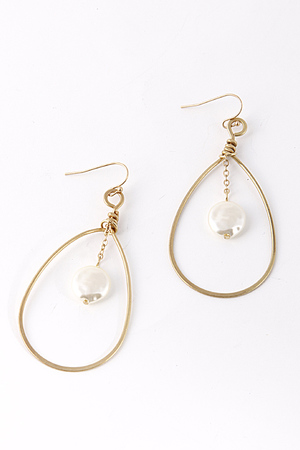 Solid Bead Dangle Wired Earring 5EBJ5